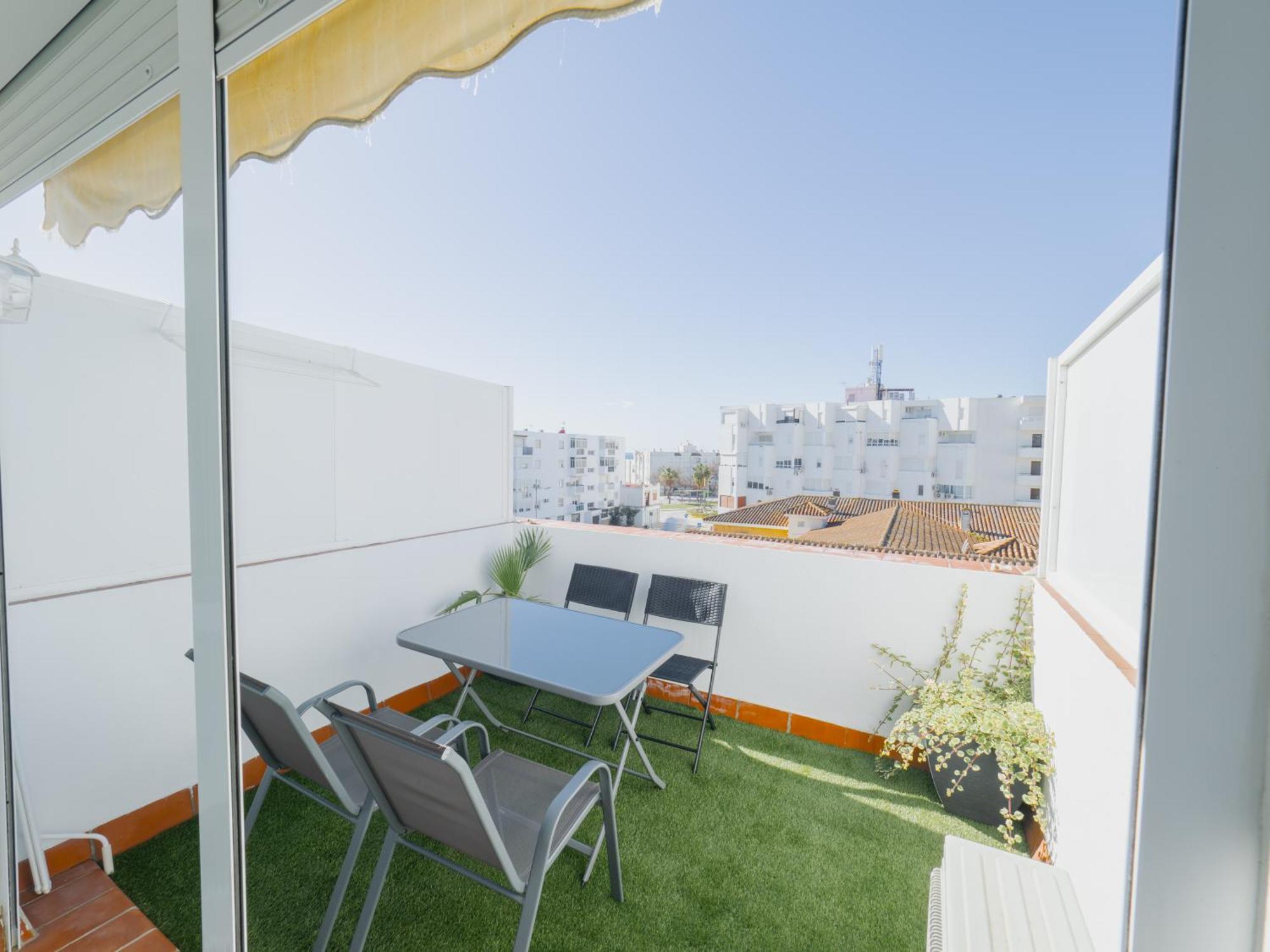 Apartamento Terraza A La Almadraba Barbate Dış mekan fotoğraf
